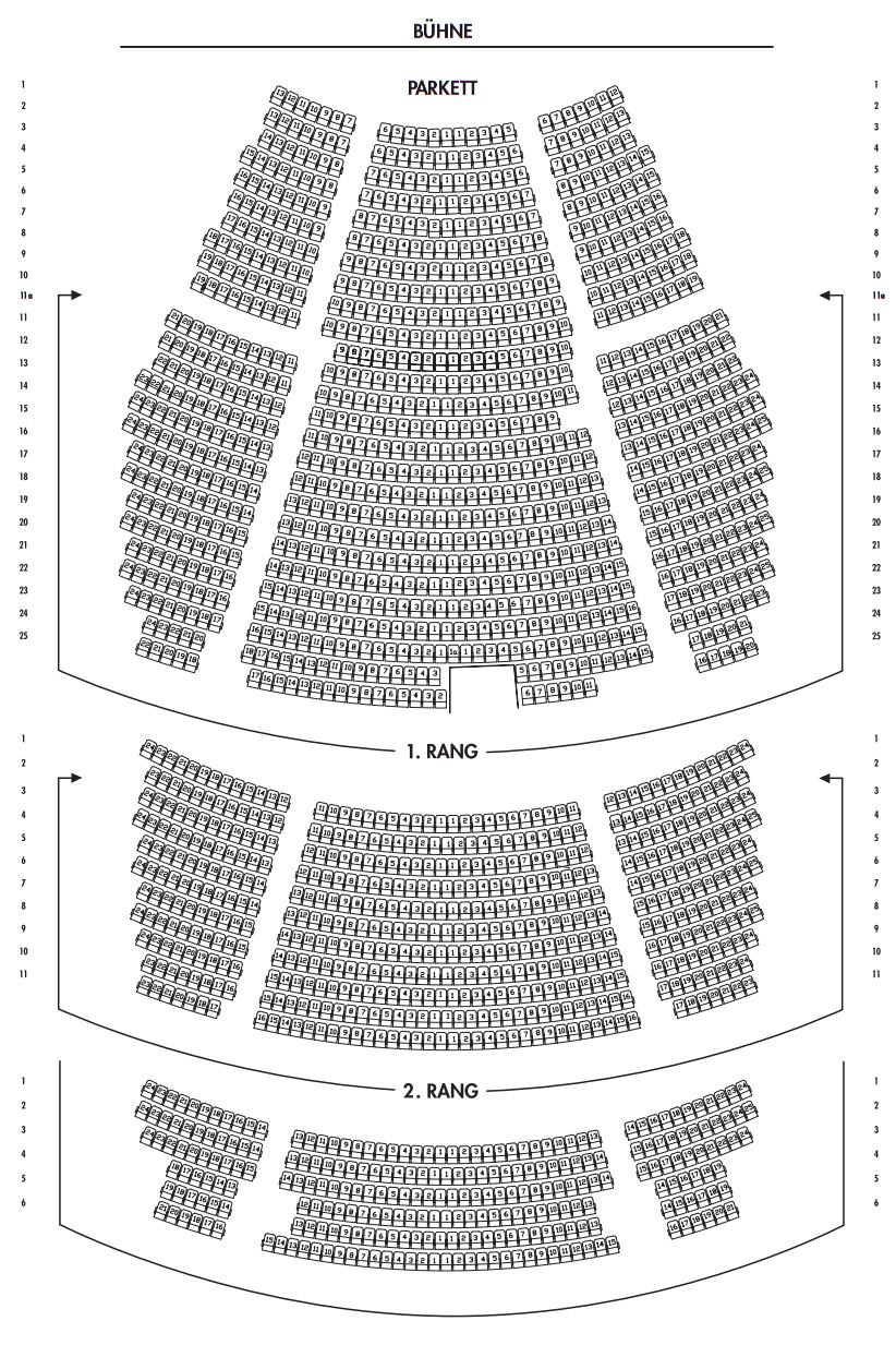 Palladium Theater Stuttgart Sitzplan