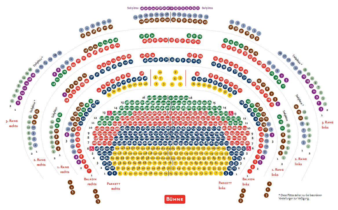 Staatstheater am Gärtnerplatz München Sitzplan