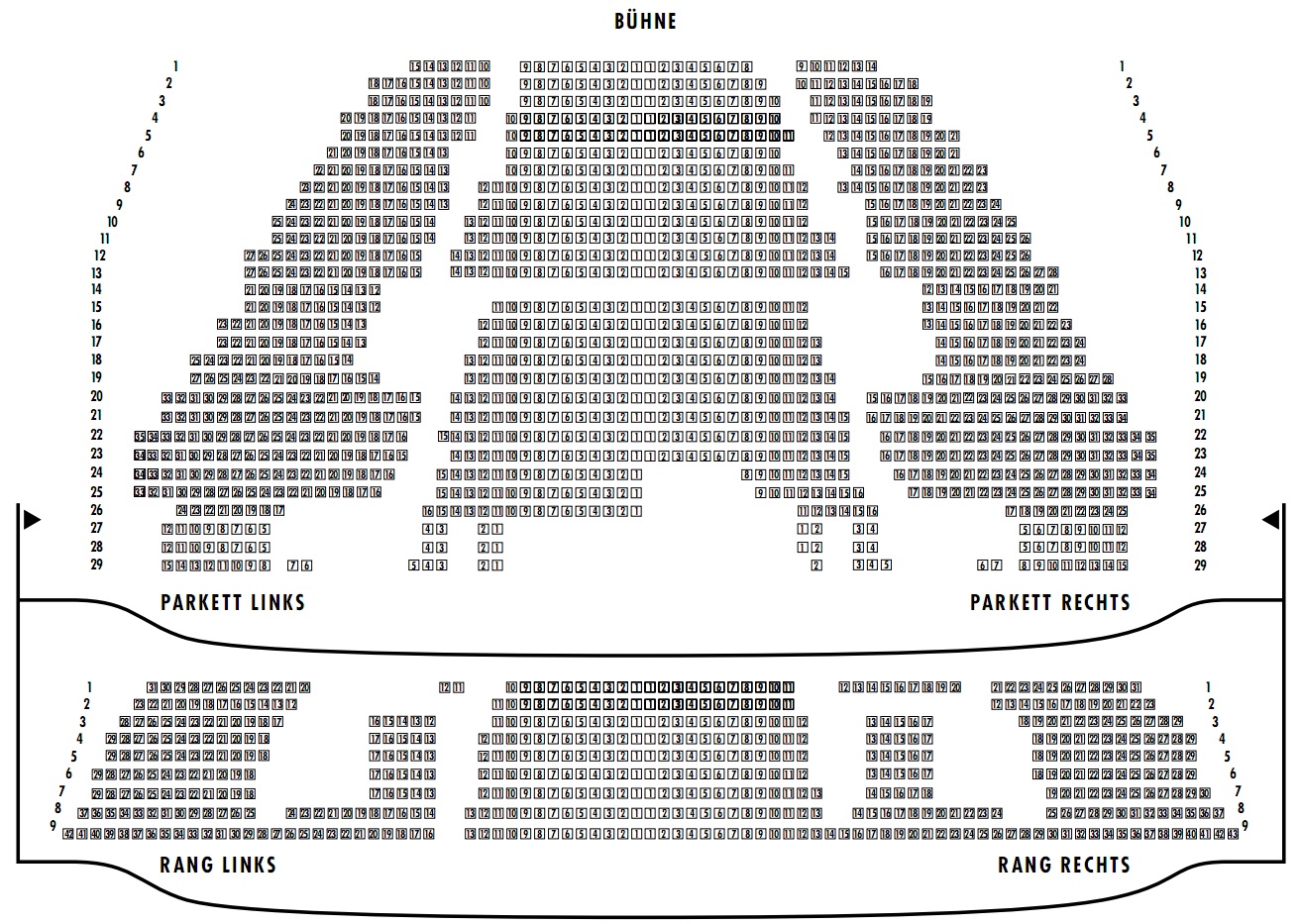 Neue Flora Sitzplan Musical und Theater