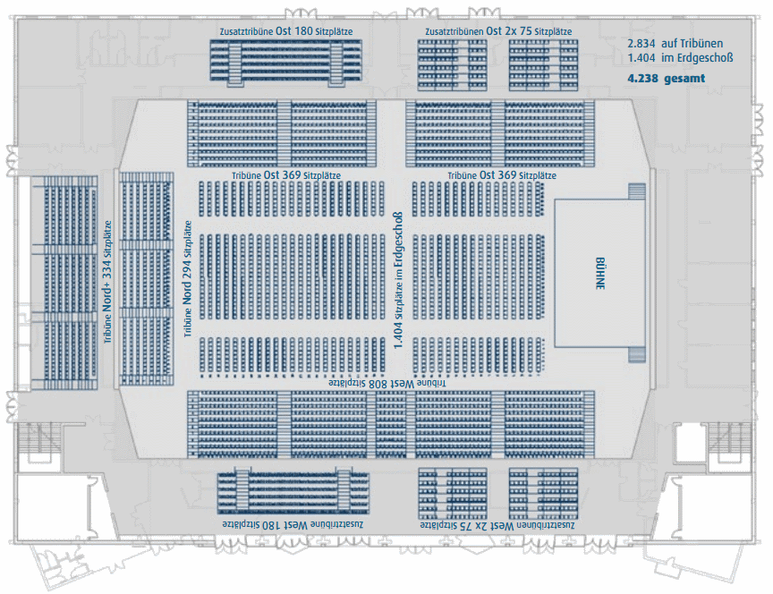 Arena Nova Wiener Neustadt Halle 1 Sitzplan