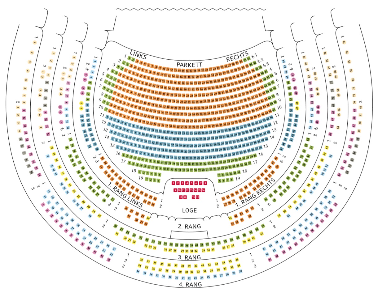 Semperoper Sitzplan Oper und Ballett