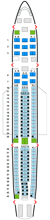 Airbus A330 200 Sitzplan Eurowings Image To U