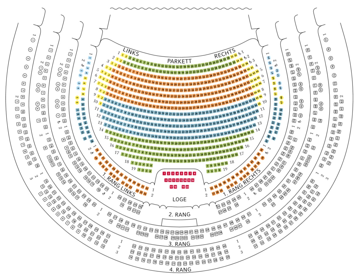 Semperoper Sitzplan Besonderes Werk