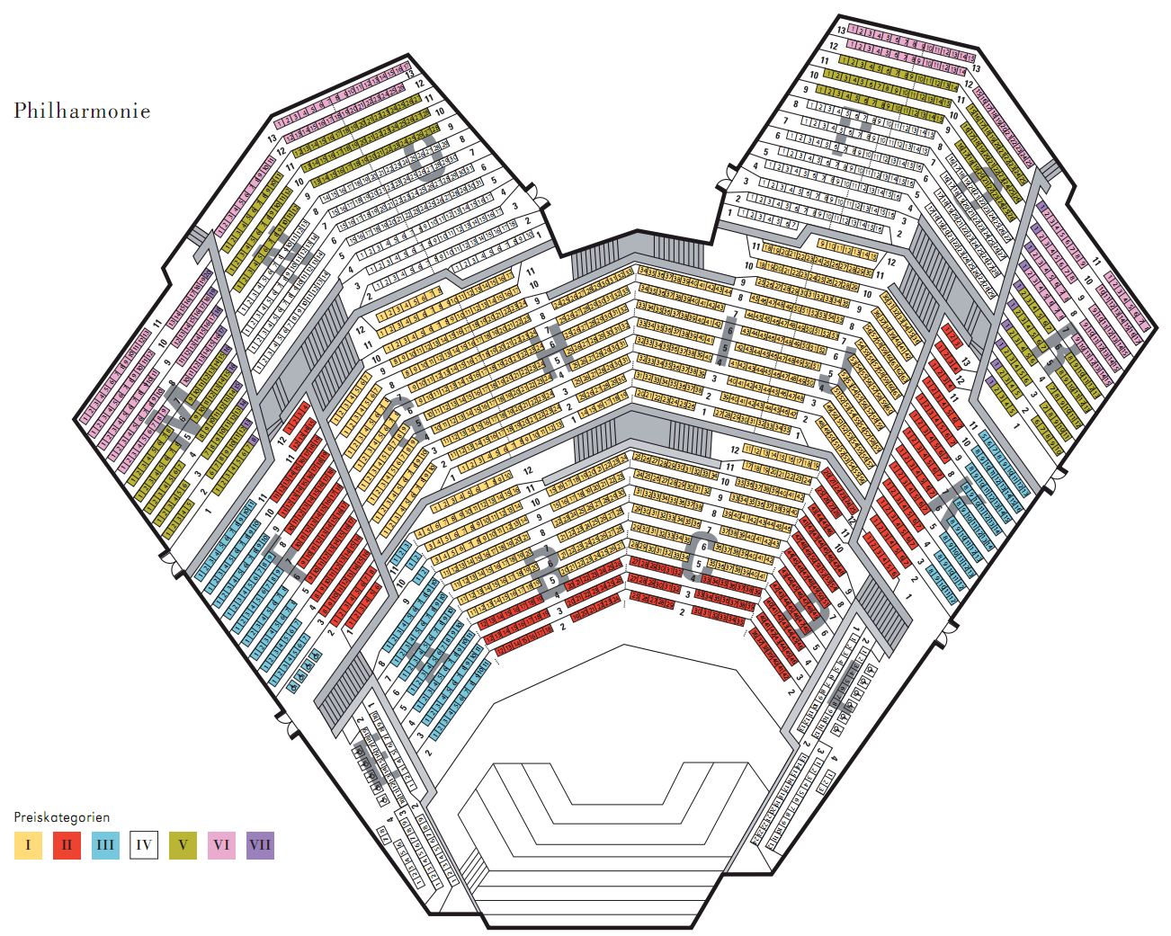 Münchner Philharmonie München Gasteig Sitzplan