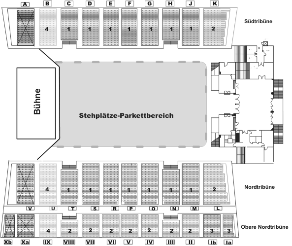 Grugahalle Essen Sitzplan