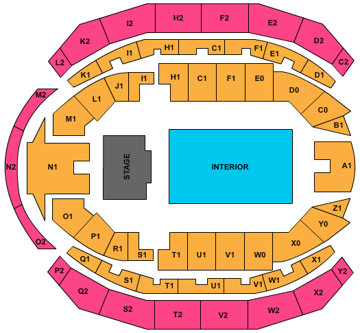 Hallenstadion Zürich Sitzplan