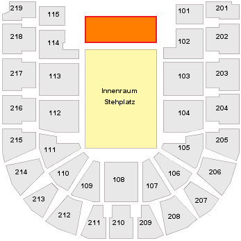 König-Pilsener-Arena Oberhausen Sitzplan