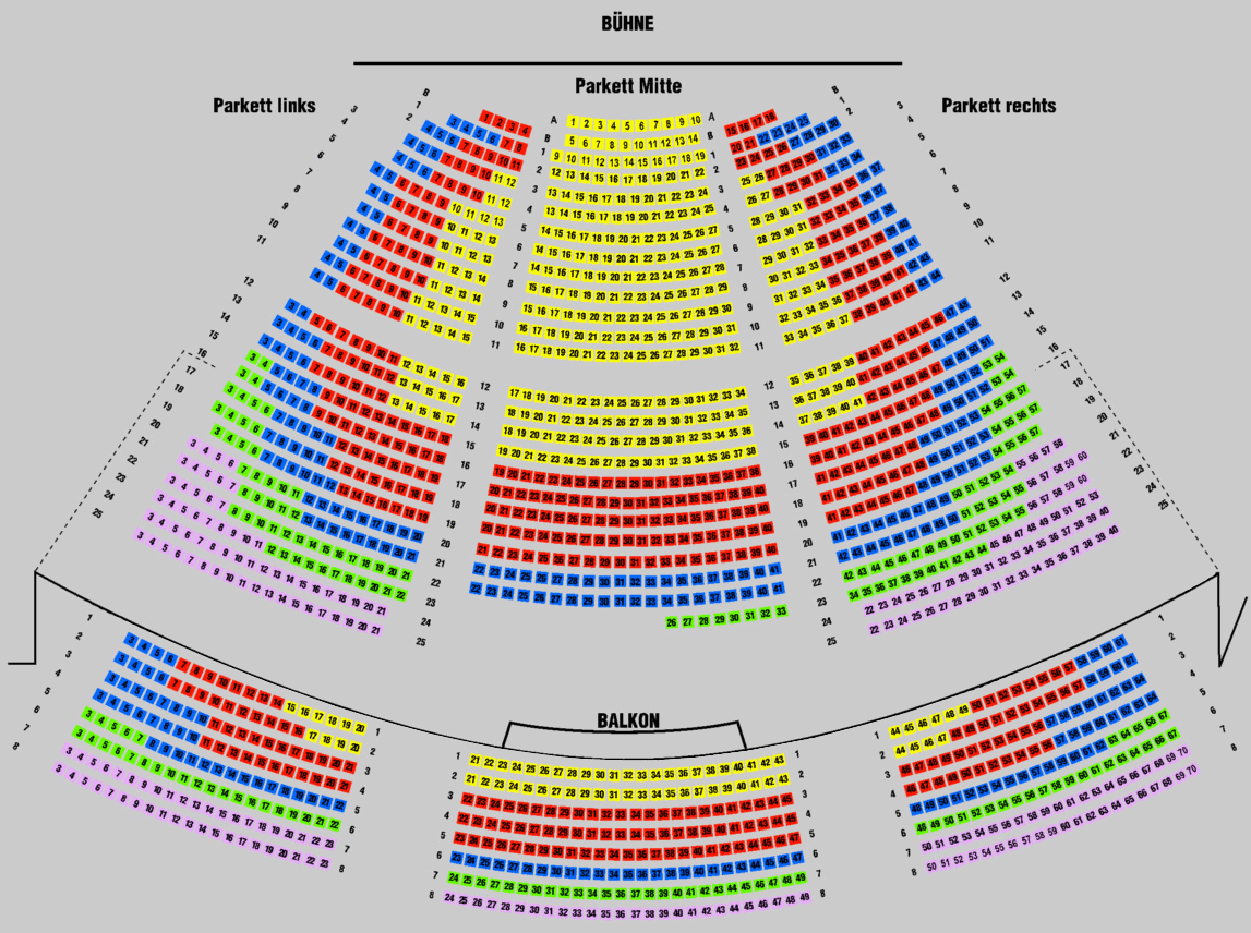 Musical Dome Köln Sitzplan